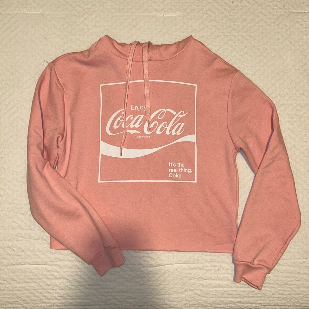 Coca-Cola Cropped Hoodie